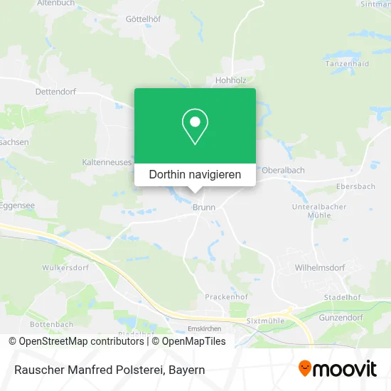 Rauscher Manfred Polsterei Karte