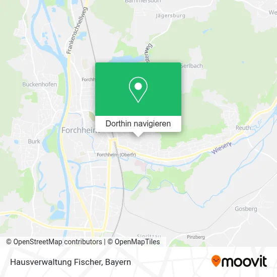 Hausverwaltung Fischer Karte