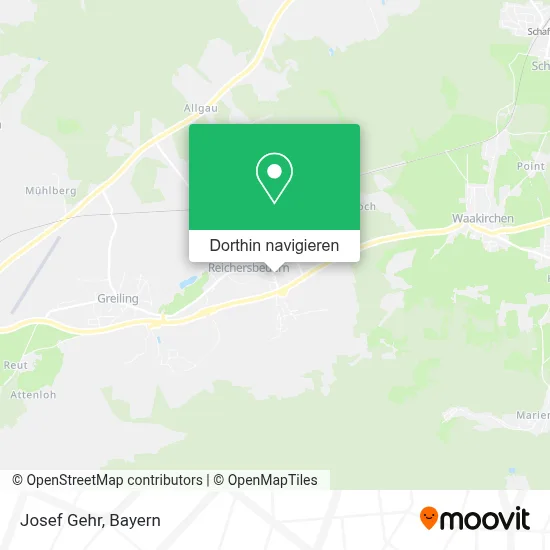 Josef Gehr Karte
