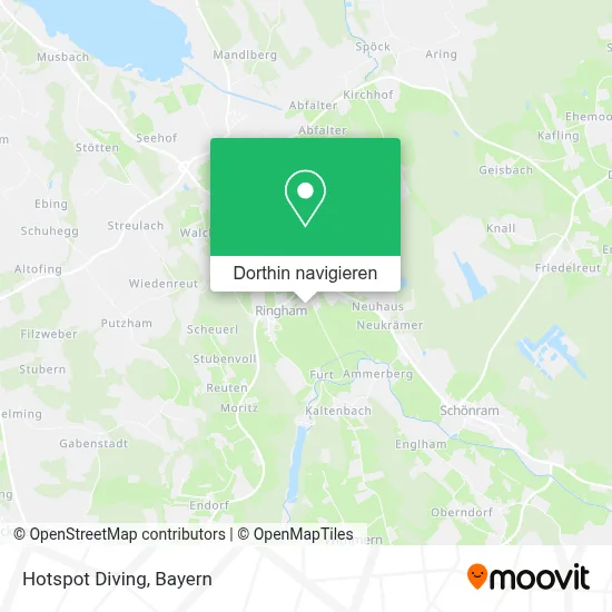 Hotspot Diving Karte