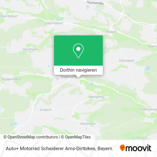 Auto+ Motorrad Scheiderer Ams-Dirtbikes Karte
