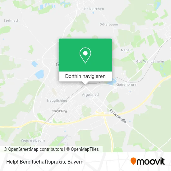 Help! Bereitschaftspraxis Karte