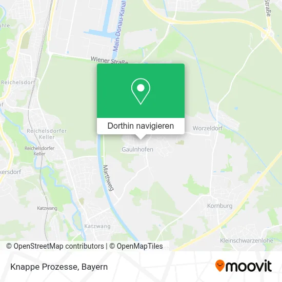 Knappe Prozesse Karte