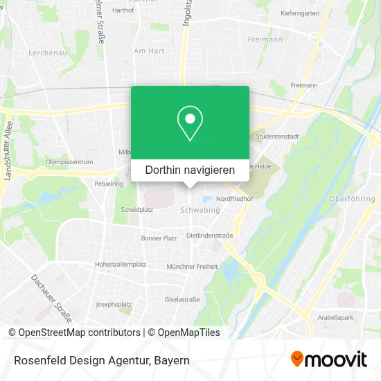 Rosenfeld Design Agentur Karte