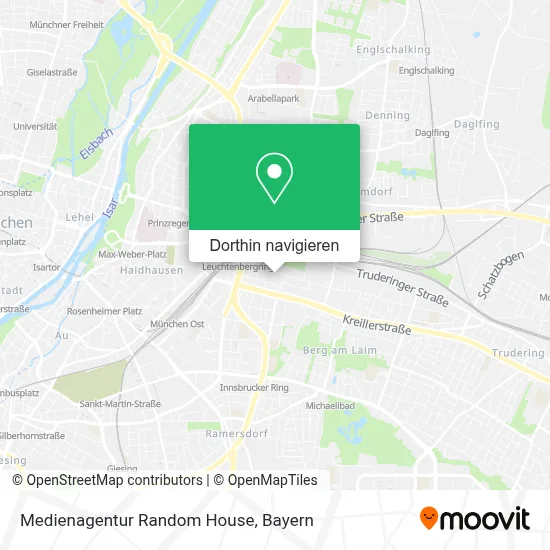 Medienagentur Random House Karte