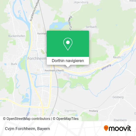 Cvjm Forchheim Karte