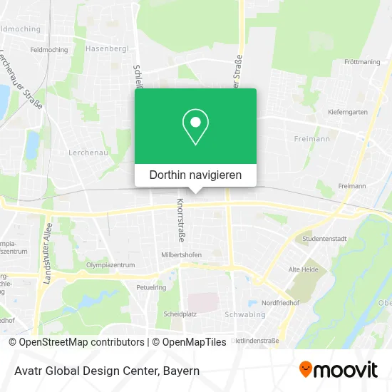 Avatr Global Design Center Karte