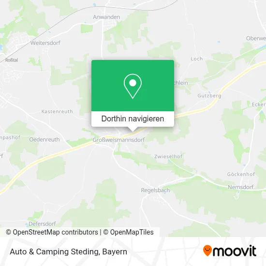 Auto & Camping Steding Karte
