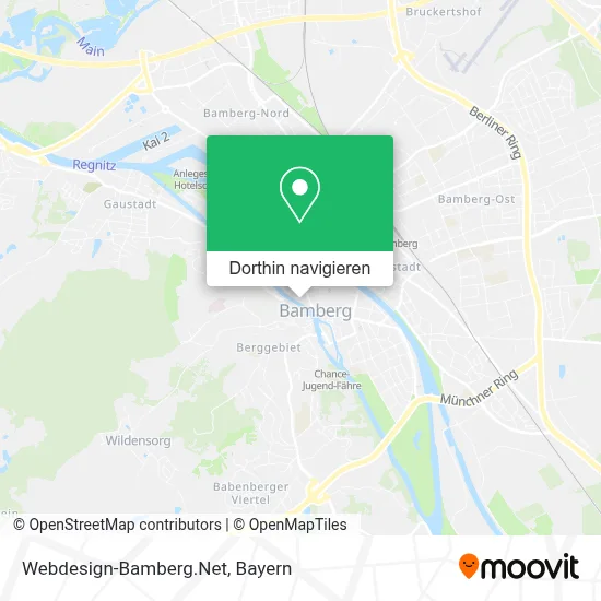 Webdesign-Bamberg.Net Karte