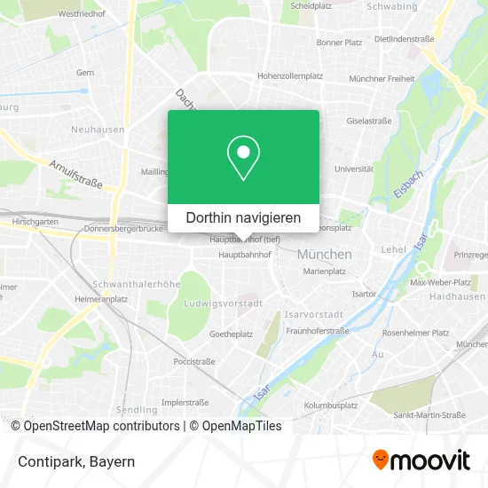 Contipark Karte