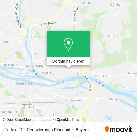 Tedox - Der Renovierungs-Discounter Karte