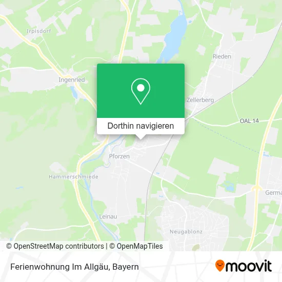 Ferienwohnung Im Allgäu Karte