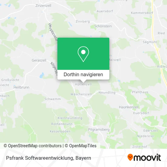 Psfrank Softwareentwicklung Karte