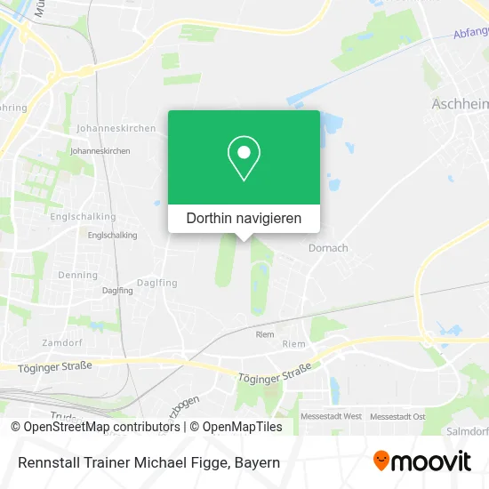Rennstall Trainer Michael Figge Karte