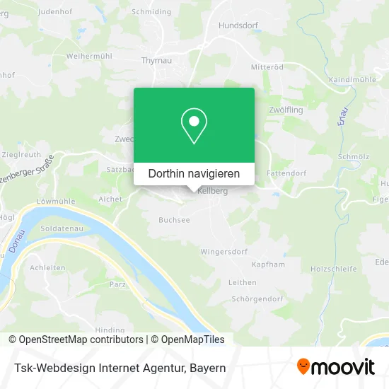 Tsk-Webdesign Internet Agentur Karte