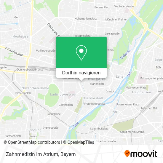 Zahnmedizin Im Atrium Karte