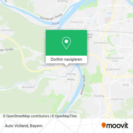 Auto Volland Karte