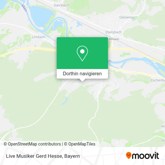 Live Musiker Gerd Hesse Karte