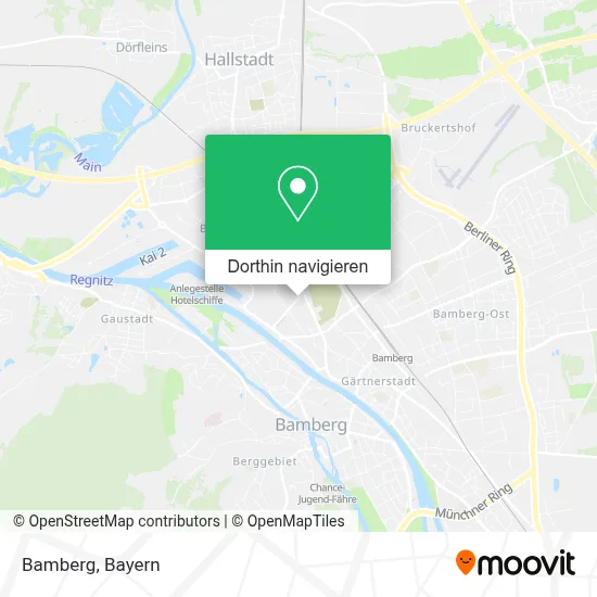 Bamberg Karte