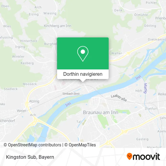 Kingston Sub Karte