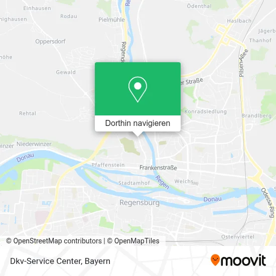 Dkv-Service Center Karte