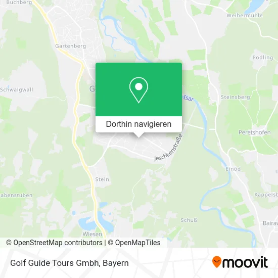 Golf Guide Tours Gmbh Karte