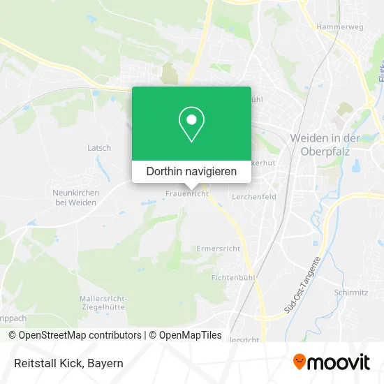 Reitstall Kick Karte