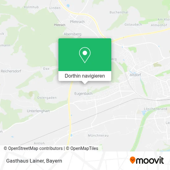 Gasthaus Lainer Karte