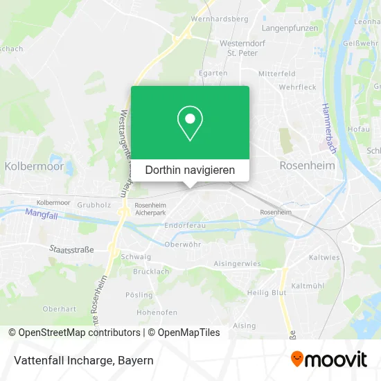 Vattenfall Incharge Karte