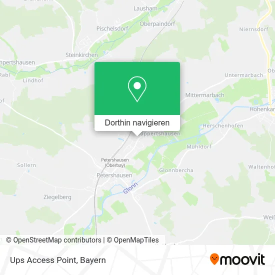 Ups Access Point Karte
