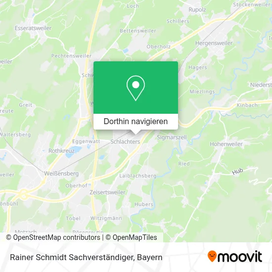 Rainer Schmidt Sachverständiger Karte