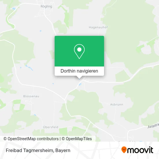 Freibad Tagmersheim Karte