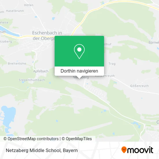 Netzaberg Middle School Karte