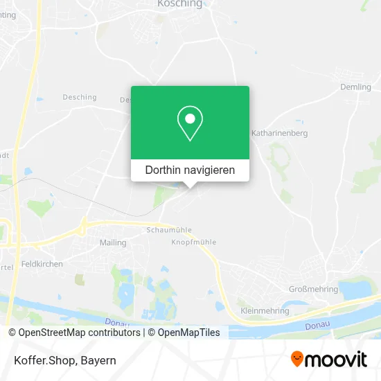 Koffer.Shop Karte