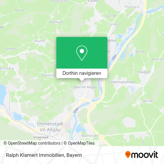 Ralph Klamert Immobilien Karte