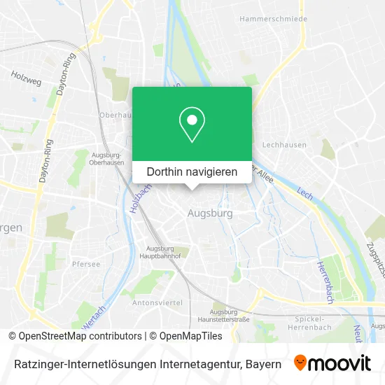 Ratzinger-Internetlösungen Internetagentur Karte