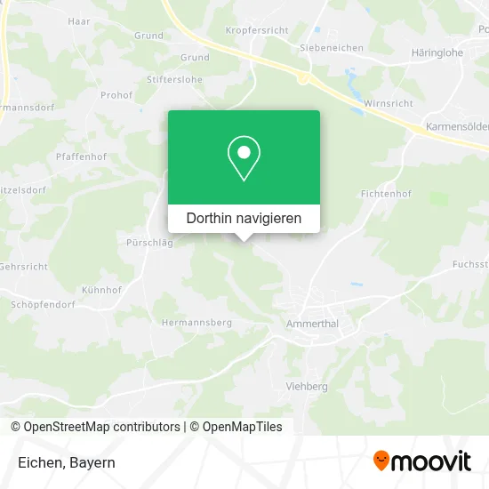 Eichen Karte