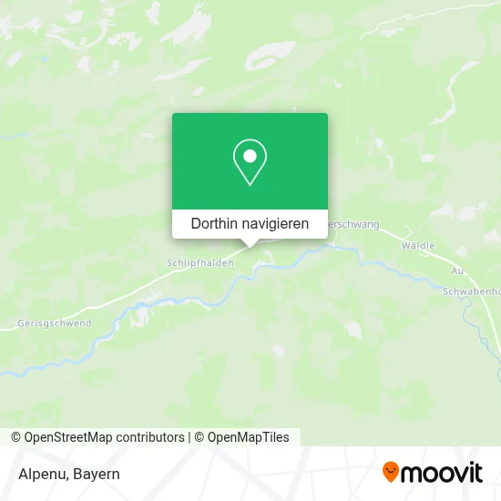 Alpenu Karte