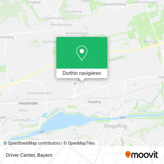 Driver Center Karte