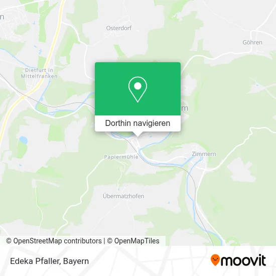 Edeka Pfaller Karte