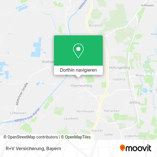 R+V Versicherung Karte