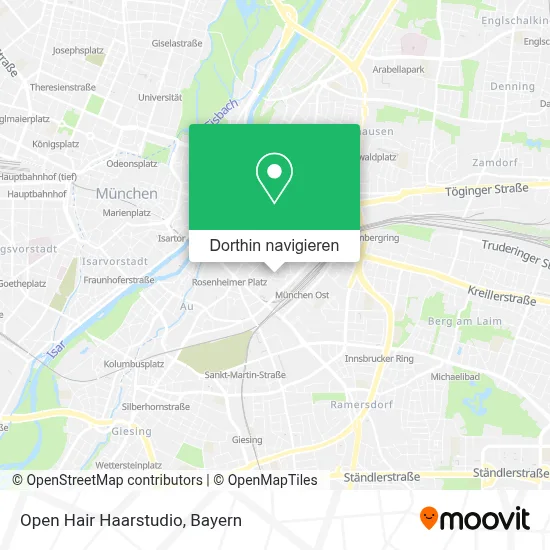 Open Hair Haarstudio Karte
