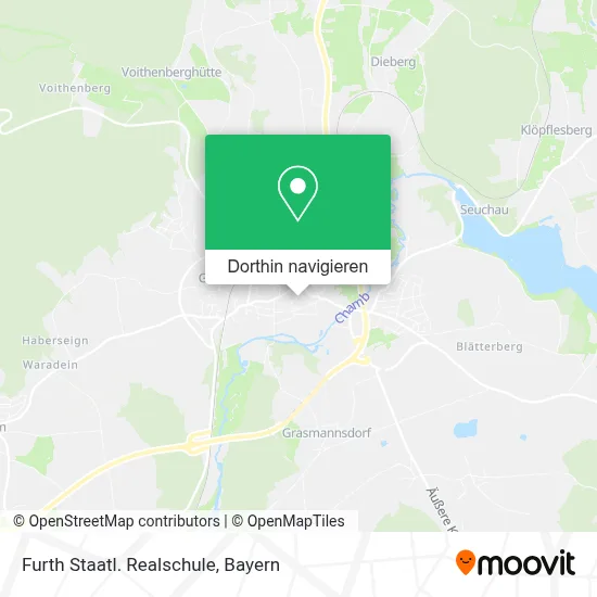 Furth Staatl. Realschule Karte