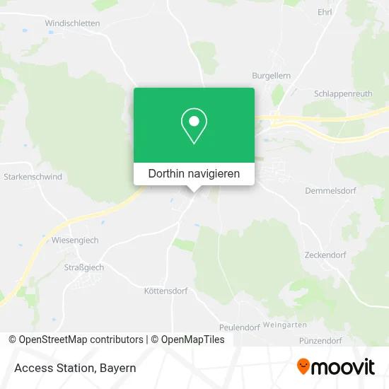 Access Station Karte
