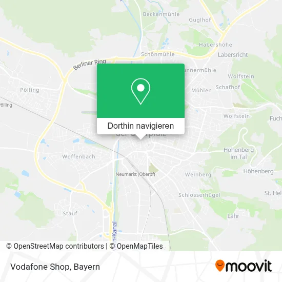 Vodafone Shop Karte