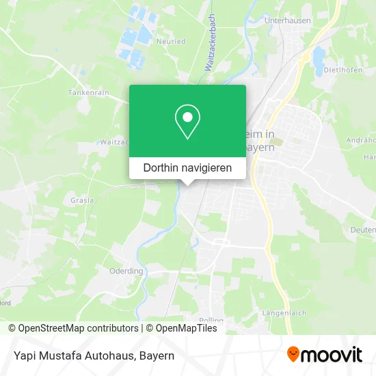 Yapi Mustafa Autohaus Karte