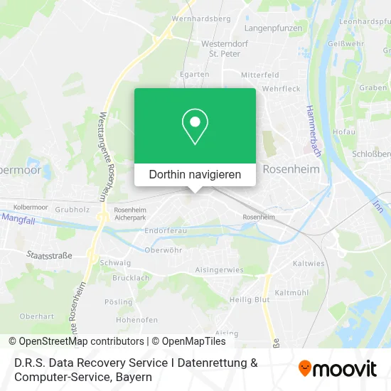 D.R.S. Data Recovery Service I Datenrettung & Computer-Service Karte