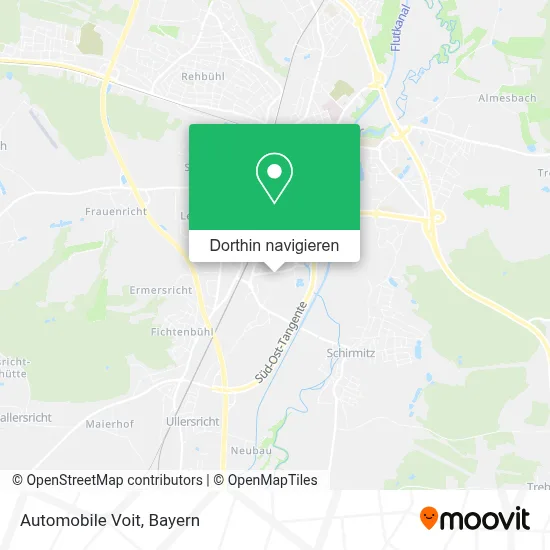 Automobile Voit Karte