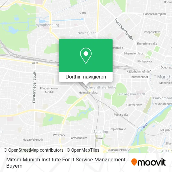 Mitsm Munich Institute For It Service Management Karte