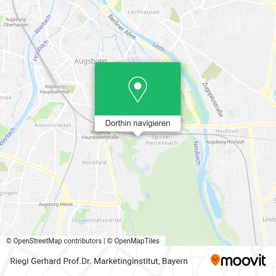 Riegl Gerhard Prof.Dr. Marketinginstitut Karte